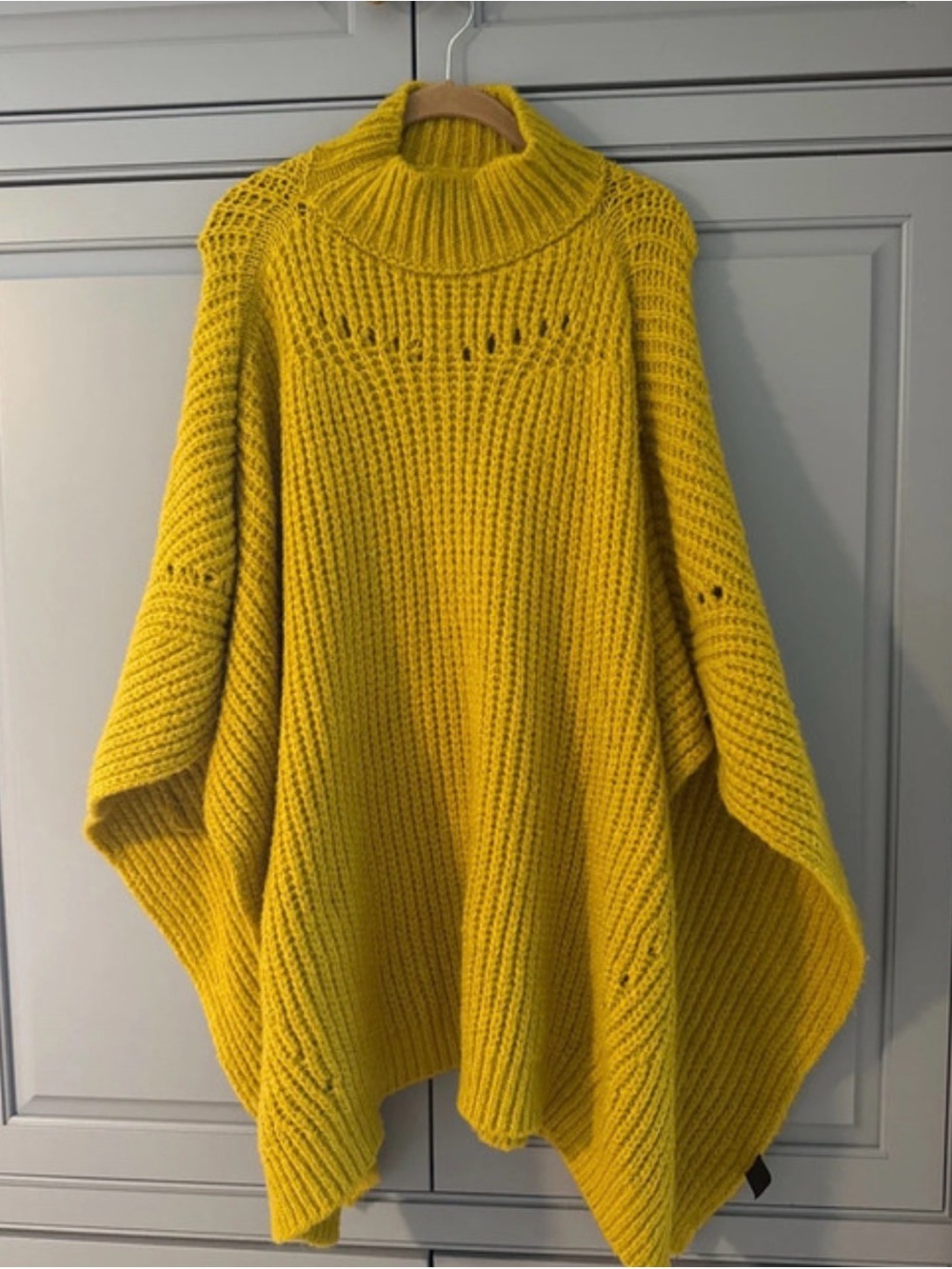 By Anthropologie poncho sweater